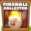 Fireball collected