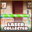 Laser collected