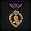 La Purple Heart, feuille de chêne de bronze