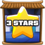 3 stars earned