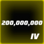 Achieve a score of 200,000,000