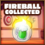 Fireball collected