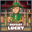 Lucky defeated