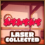 Laser collected