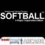 Catch 1 softball in practice mode