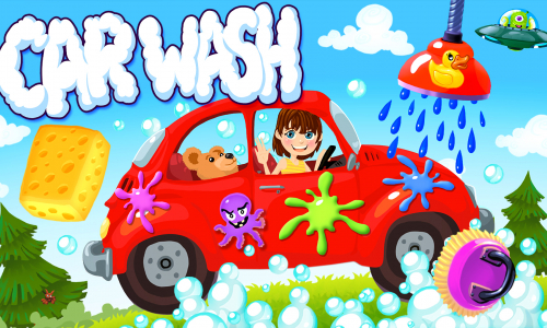 Car Wash - Jeu de garage de voitures et de camions pour les tout-petits et les enfants