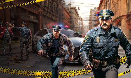 City Police Simulator - Cop Car Games and Shooter