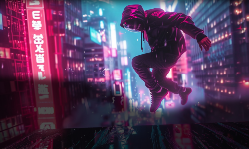 Cyberpunk Parkour Uprising