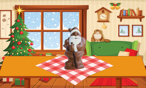 The Jumping Choco Santa: TURBO