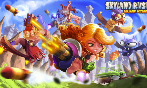 Skyland Rush - Air Raid Attack