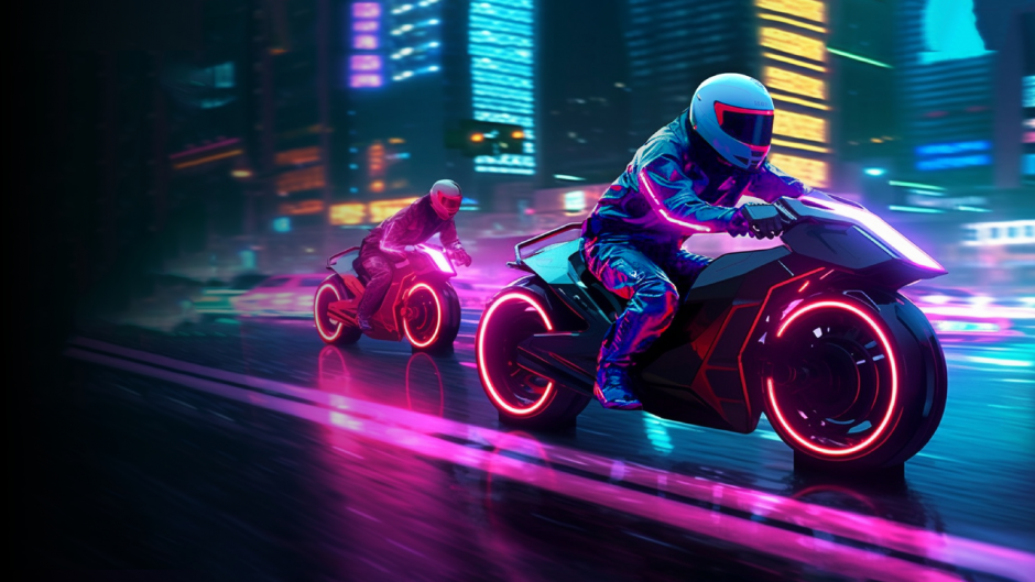 2044 Moto Racer - Cyber Racing Simulator | NationHive