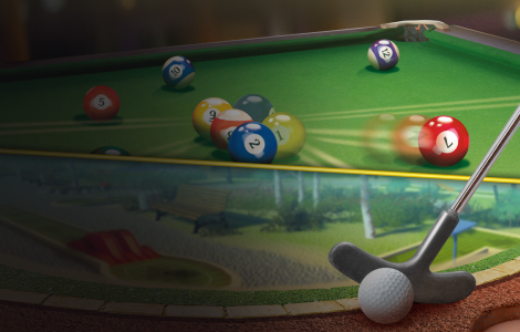 3D Billiards and 3D MiniGolf Bundle