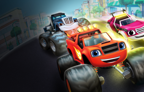 Blaze et les Monster Machines: Pilotes de Moteur City