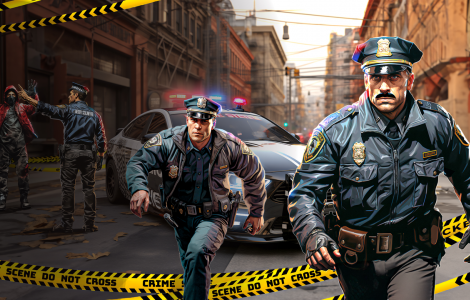 City Police Simulator - Cop Car Games and Shooter