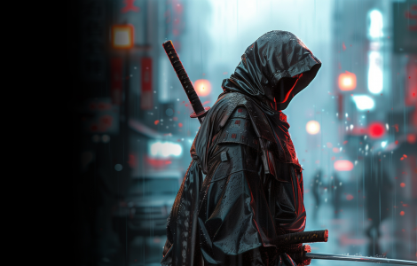 Cyberpunk Samurai