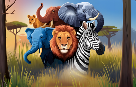 Safari Puzzle Match