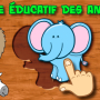 Puzzle éducatif des animaux pour tout-petits et enfants